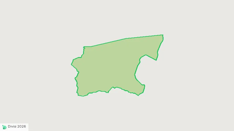 Map showing the boundary of Kalale