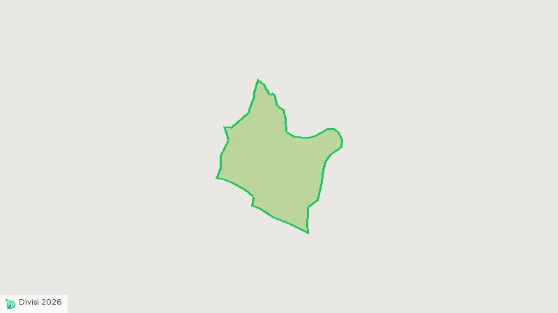Map showing the boundary of Lalo