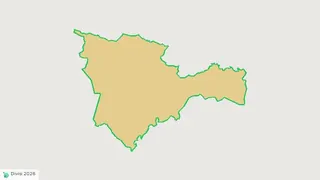 Map showing the boundary of Tuy