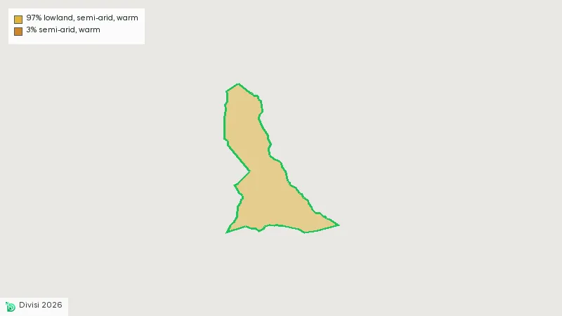 Map showing the boundary of Mayo-Danay