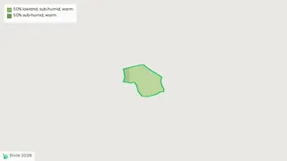 Map showing the boundary of Korle Klottey Municipal