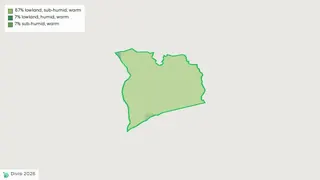 Map showing the boundary of Weija Gbawe Municipal