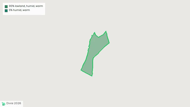 Map showing the boundary of Whojah