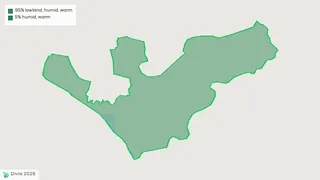 Map showing the boundary of St. Paul River