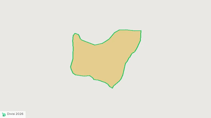 Map showing the boundary of Madagali