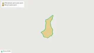 Map showing the boundary of Bayo