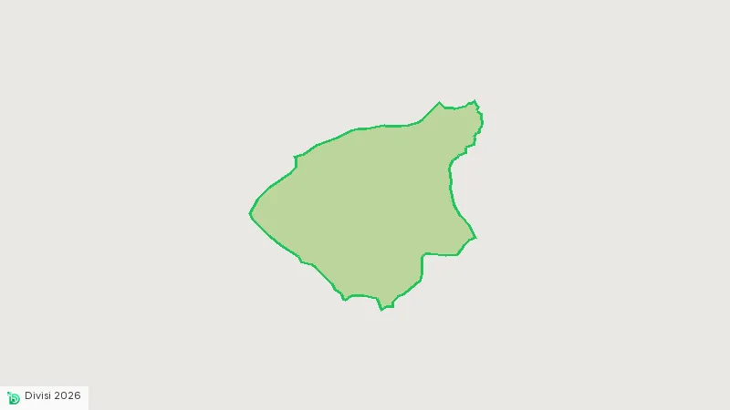 Map showing the boundary of Moro