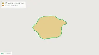 Map showing the boundary of Silame