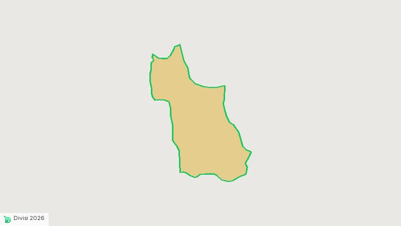 Map showing the boundary of Anka