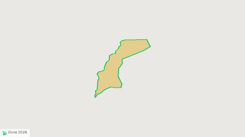 Map showing the boundary of Gogrial East
