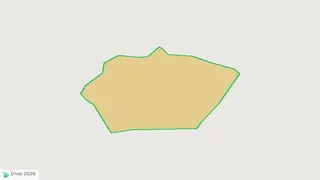 Map showing the boundary of Um Dafoug