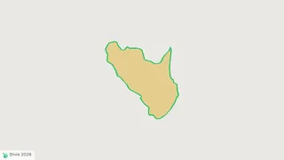 Map showing the boundary of Mayo Boneye
