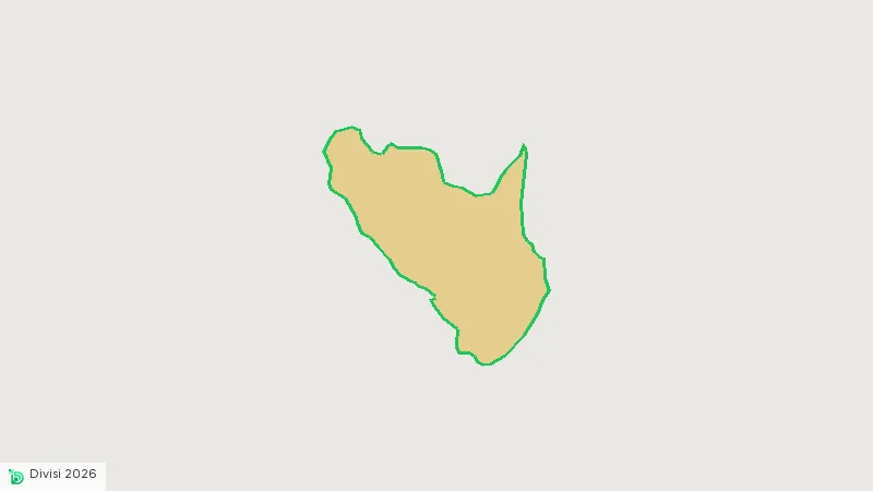 Map showing the boundary of Mayo Boneye