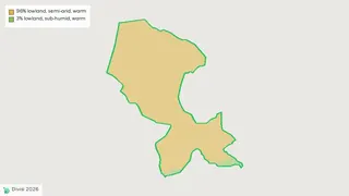 Map showing the boundary of Bahr Koh