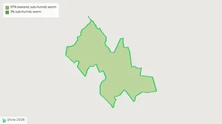 Map showing the boundary of Ndola